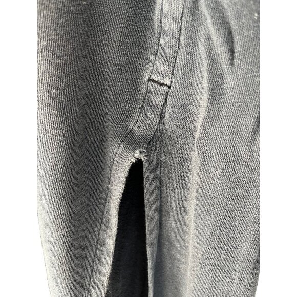 Free People Womens Top M Blue 3/4 Sleeve Asymmetrical Hem Pullover - Picture 5 of 10